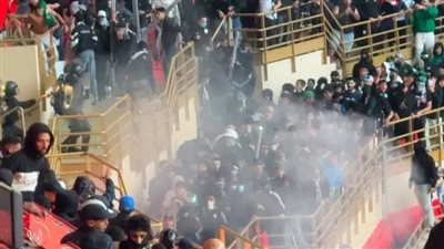 شغب جماهيري في الرباط بعد قمة الجيش الملكي والرجاء | تفاصيل