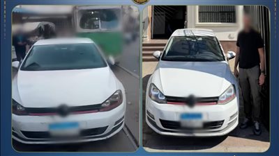 كشف ملابسات فيديو إيقاف سيارة على شريط الترام بالإسكندرية.. وضبط صاحب السيارة