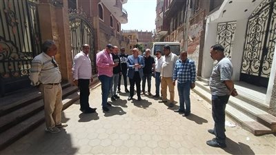 نائب محافظ الجيزة يتابع أعمال تطوير ٨٤ شارع بمدينة أوسيم  
