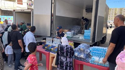 انطلاق منافذ بيع مخفضة للسلع الأساسية بمدينة النهضة في السويس