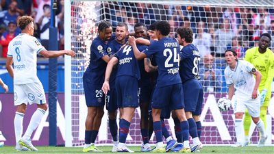 نتيجة وأهداف مباراة باريس سان جيرمان ولوريان الشوط الثاني (2-2)