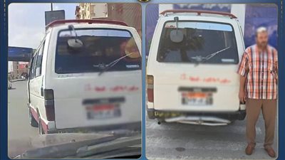 التحقيق مع سائق ميكروباص لاتهامه بالتعدي بالسب على مواطن أعلى كوبري بالشرقية