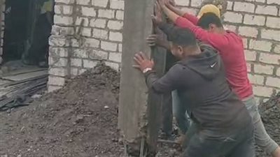 بدء الموجة 29.. إزالة في المهد لأعمال تطوير مخالفة بنطاق الأبعادية بدمنهور