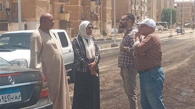 استمرار التطوير والرصف ورفع الكفاءة بمناطق مختار والمحمودية والدلتا بالسويس
