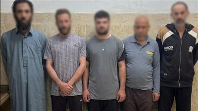 كشف واقعة الاستيلاء على أرض زراعية بالجيزة.. ضبط 5 متهمين