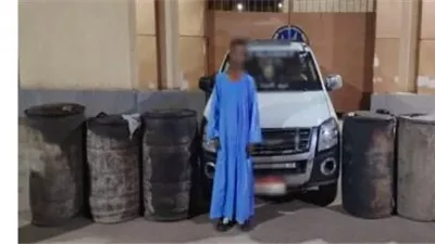 صفعة قوية.. ضبط 1000 لتر سولار قبل تهريبه للسوق السوداء في أسوان 