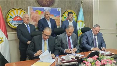 محافظة مطروح تعتمد الهيئة الوطنية للصحافة لمشروع الهوية البصرية 