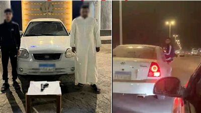 ضبط شخصين أطلقا أعيرة نارية من سيارة خلال زفاف في مطروح
