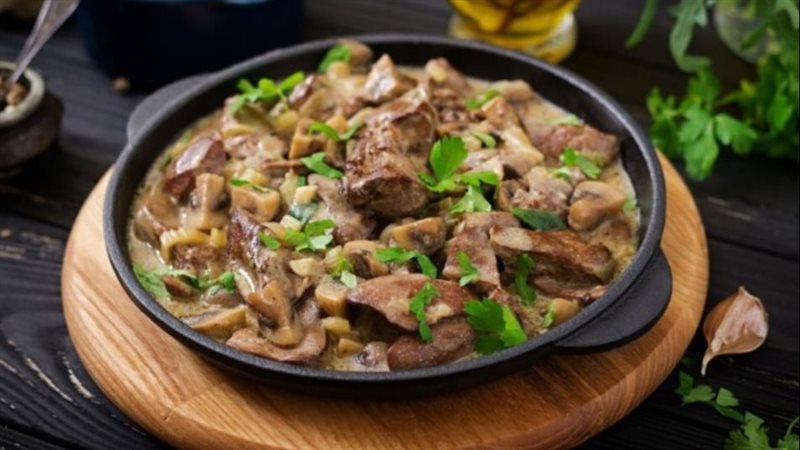 طريقة تحضير كبدة