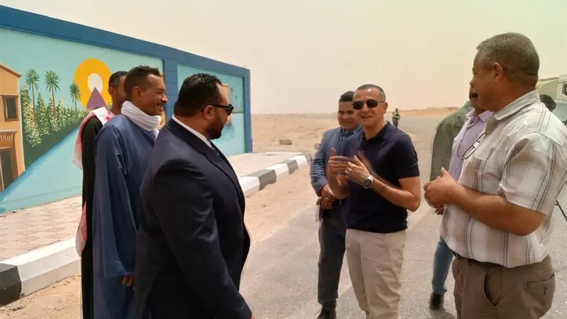 محافظ أسوان في جولة