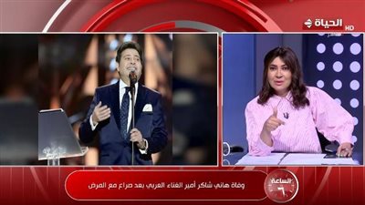 عزة مصطفى تنعى الفنان هاني شاكر: رحل وترك ذكريات لا تنسى