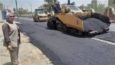 محافظ أسيوط : استمرار رصف شارع بورسعيد بديروط ضمن خطة تطوير الطرق 