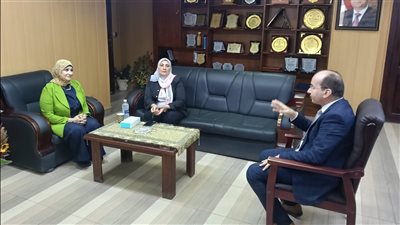 وكيل صحة بالدقهلية يستقبل نقيب عام تمريض مصر لدعم المنظومة التمريضية