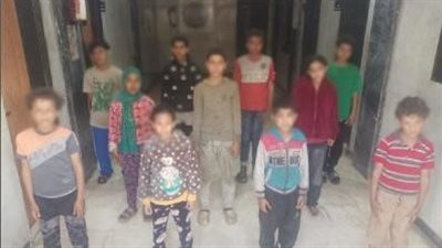 الأمن يحرر11 طفلا من عصابة تستغلهم في التسول وبيع السلع في القاهرة 