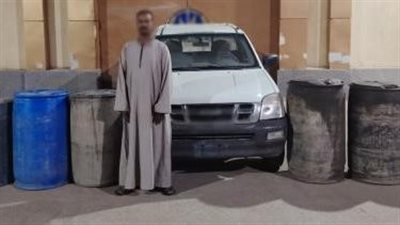 ضبط 3 آلاف لتر سولار قبل بيعها في السوق السوداء بأسوان والأقصر