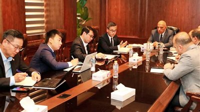 وزير الكهرباء يبحث مع مجموعة صاني الصينية تنفيذ مشروعات طاقة بقدرة2000 ميجاوات