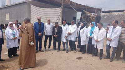 بيطري الشرقية يُنظم قافلة طبية بيطرية علاجية مجانية بمدينة صان الحجر