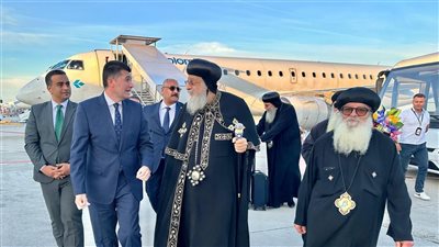 البابا  تواضروس الثاني يختتم زيارته للنمسا ويصل ڤينيسيا