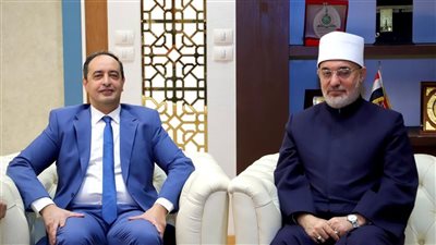 مفتي الجمهورية وصندوق مكافحة الإدمان يناقشان تعزيز التوعية ومواجهة المخدرات