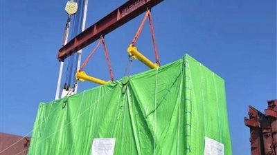 هيئة المحطات النووية تعلن وصول مكثف توربينة الوحدة الأولى لموقع الضبعة