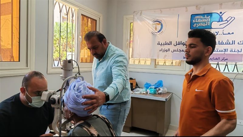 قوافل علاجية بمركزي