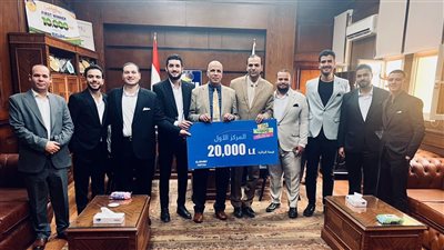 طلاب جامعة الدلتا التكنولوجية يحصدون المراكز الثلاثة الأولى في فكر وسيب بصمتك