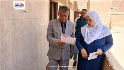 وكيل صحة المنيا يتفقد وحدة كوم اللوفي بسمالوط ويشدد على الانضباط