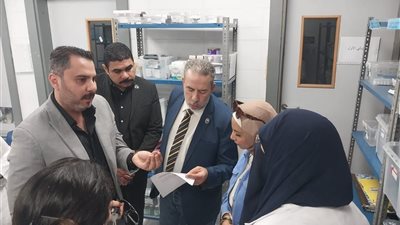لرفع كفاءة الخدمة الطبية..متابعة شاملة  لمستشفى الجهاز التنفسي بالسويس  