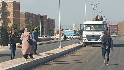 تطوير شامل بمدينة الصباح في السويس لرفع كفاءة الطرق والخدمات