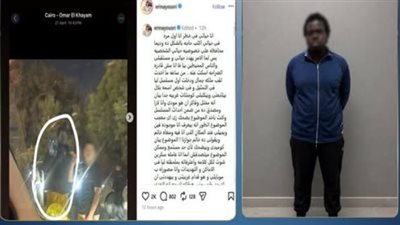  لرغبته فى الزواج منها.. القبض على عامل أجنبي لاتهامه بترويع سيدة بالقاهرة