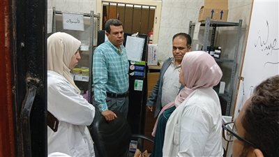 صحة المواطن أولاً.. تفاصيل زيارة رئيس الباجور للوحدة الصحية بتلوانة
