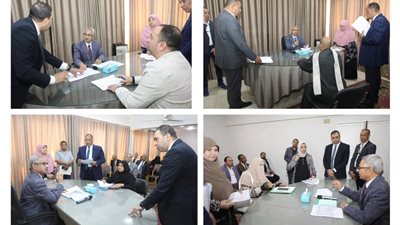 راحلهم لمكانهم .. محافظ بنى سويف يعقد لقاء مفتوح مع أهالى سمسطا لبحث طلباتهم