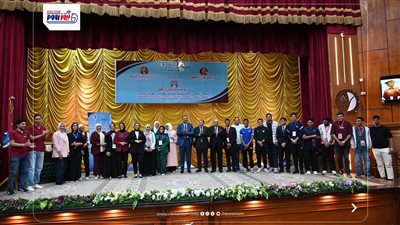 حفل ختام الملتقى القمي الثاني عشرللطالب والطالبة المثاليين بالفيوم