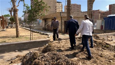 محافظ الدقهلية يتابع أعمال إنشاء حديقة 