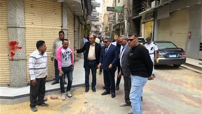 محافظ الدقهلية يتفقد المشروعات الخدمية بمنطقة 