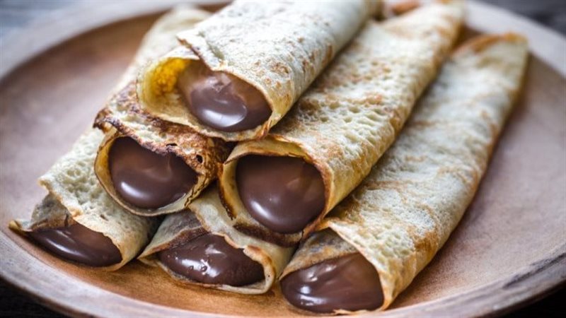 طريقة عمل كريب النوتيلا