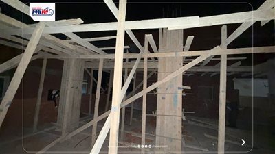 وقف أعمال بناء مخالفة خارج الحيزالعمراني بمنشاة عبدالله وإحالة المتعدي للنيابة