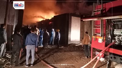 خسائر فادحة دون إصابات بشرية.. القصة الكاملة لحريق مصنع قطن بالغربية