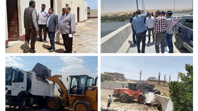 بنى سويف: حملات تموين بمركز ناصر واستمرار حملات إزالة التعديات 