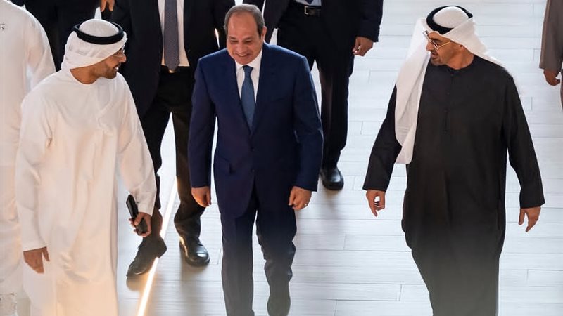 السيسي ومحمد بن زايد
