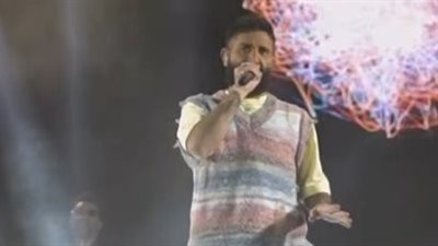 بعد إعلان طلاقه.. أحدث ظهور لـ أحمد سعد في حفل غنائي |صور