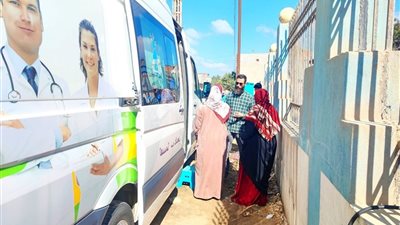 ضمن «حياة كريمة».. قافلة صان الحجر تخدم أكثر من 2000 مريض وإحالة 15 للجراحة