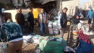 حملات مكثفة لإزالة التعديات والإشغالات المخالفة بالشرقية