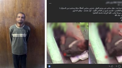 ضبط عاطل بالجيزة لاتهامه بارتكاب أفعال خادشة للحياء بالطريق العام