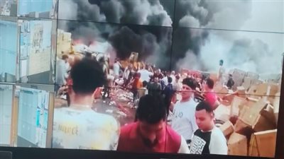 إصابة ٥ أشخاص في حريق بقليوب بمحافظة القليوبية 