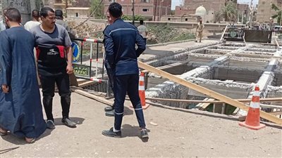 مصرع عامل إثر سقوطه من أعلى كوبري الحواتكة بمنفلوط في الترعة الإبراهيمية