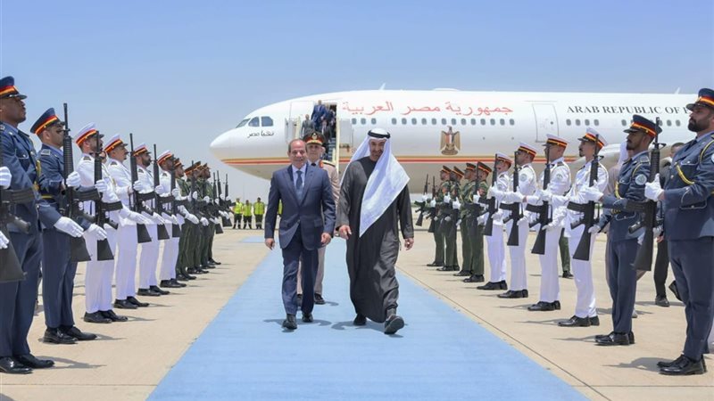 زيارة السيسي للإمارات