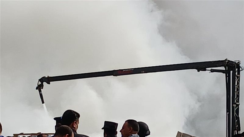 حريق قليوب