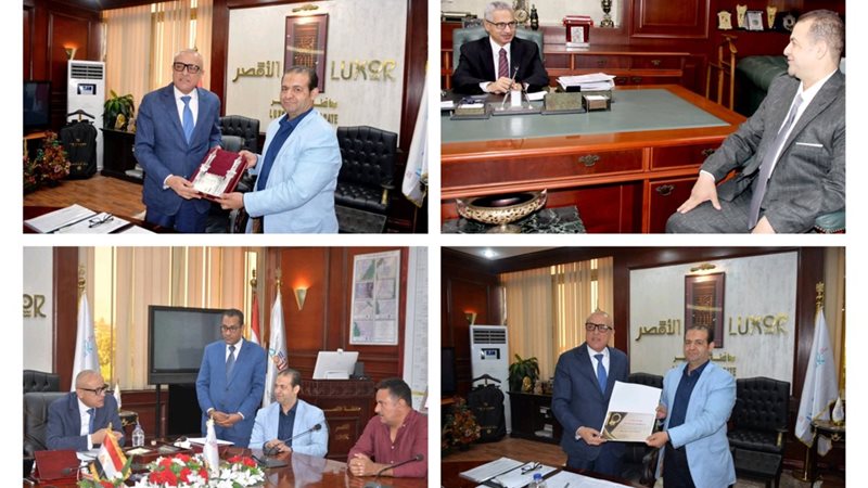محافظ بنى سويف ومحافظ