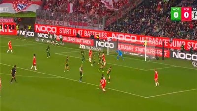 نتيجة وأهداف مباراة البايرن وفولفسبورج الشوط الثاني (1-0) بالدوري الألماني